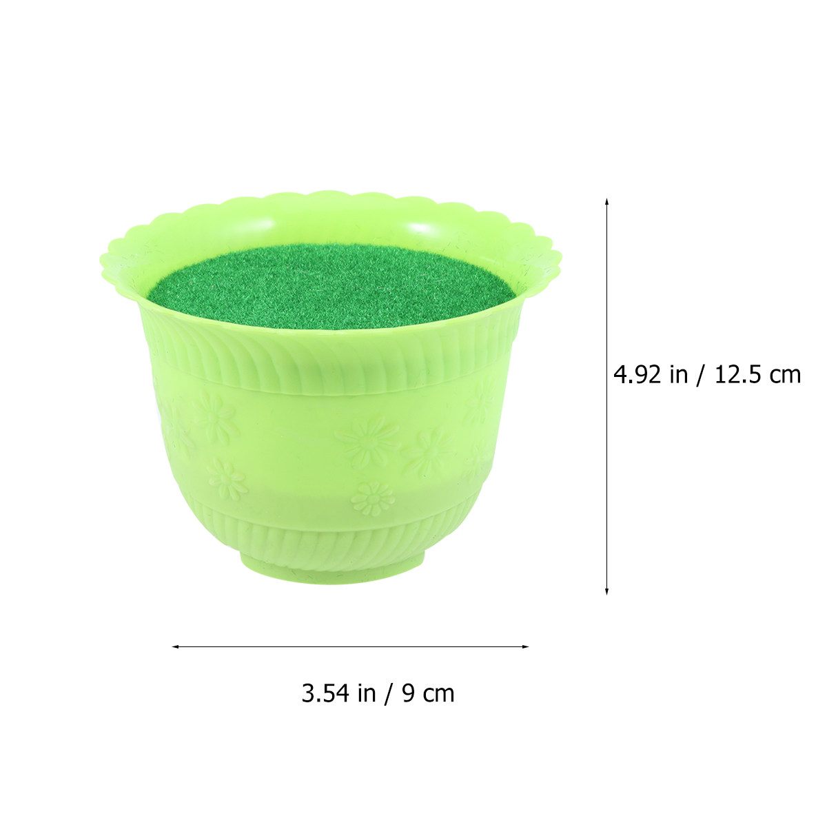 1Pcs Flower Pot Flower Mud Gre - Florist Flower Supply ulasan dan harga